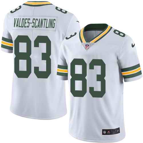 Nike Packers 83 Marquez Valdes-Scantling White Youth Vapor Untouchable Limited Jersey