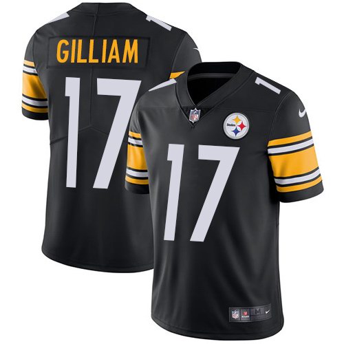 Nike Steelers 17 Joe Gilliam Black Youth Vapor Untouchable Limited Jersey