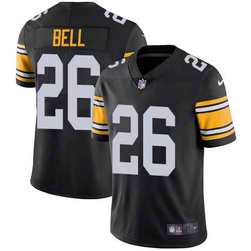 Nike Steelers 26 Le'Veon Bell Black Alternate Vapor Untouchable Limited Jersey