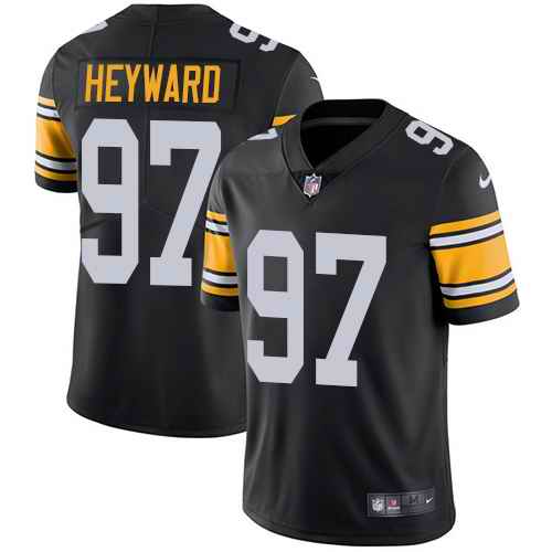 Nike Steelers 97 Cameron Heyward Black Alternate Youth Vapor Untouchable Limited Jersey