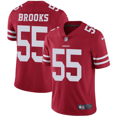 Nike 49ers 55 Ahmad Brooks Red Youth Vapor Untouchable Limited Jersey