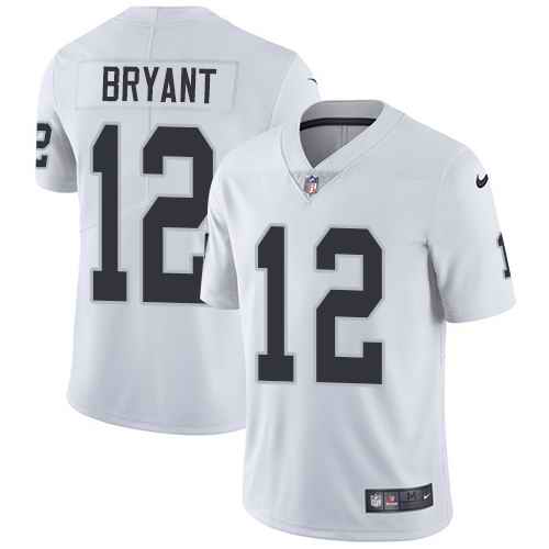 Nike Raiders 12 Martavis Bryant White Vapor Untouchable Limited Jersey
