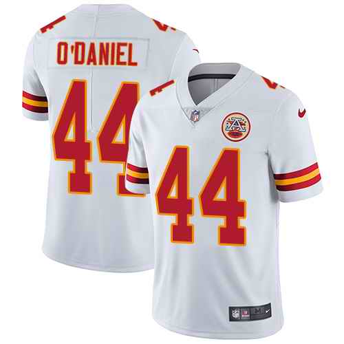 Nike Chiefs 44 Dorian O'Daniel White Youth Vapor Untouchable Limited Jersey