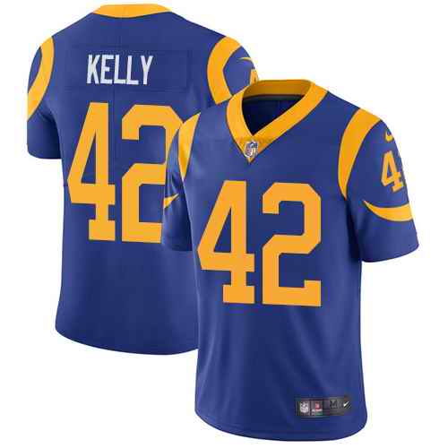 Nike Rams 42 John Kelly Royal Alternate Youth Vapor Untouchable Limited Jersey