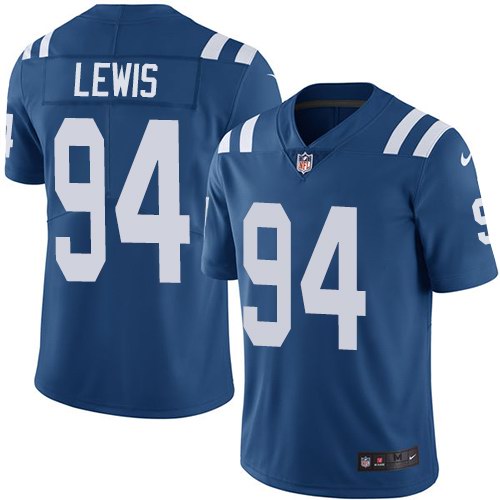 Nike Colts 94 Tyquan Lewis Royal Youth Vapor Untouchable Limited Jersey