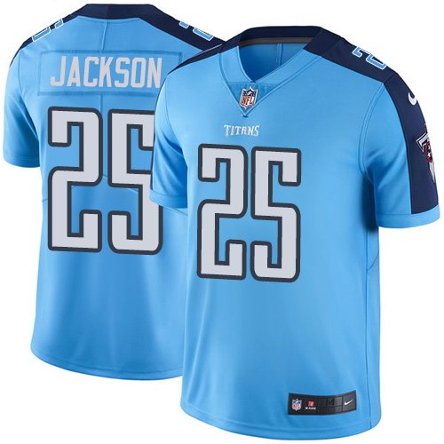 Nike Titans 25 Adoree' Jackson Light Blue Vapor Untouchable Limited Jersey