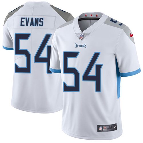 Nike Titans 54 Rashaan Evans White New 2018 Vapor Untouchable Limited Jersey