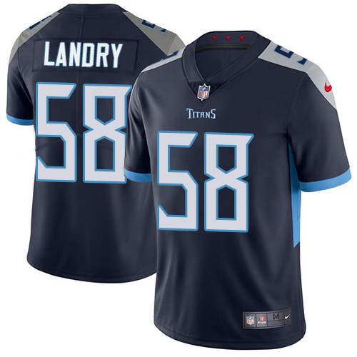 Nike Titans 58 Harold Landry Navy New 2018 Vapor Untouchable Limited Jersey