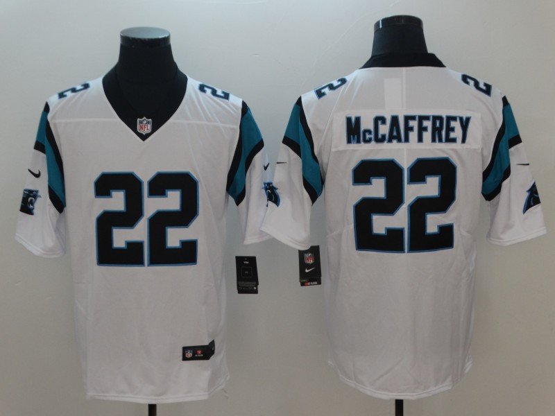 Nike Panthers 22 Christian McCaffrey White Youth Vapor Untouchable Player Limited Jersey
