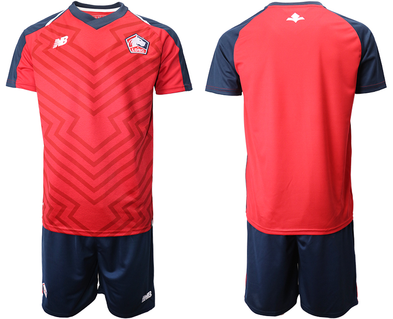 2018-19 Lille OSC Home Soccer Jersey