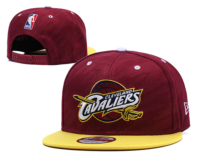 Cavaliers Team Logo Burgundy Adjustable Hat LH