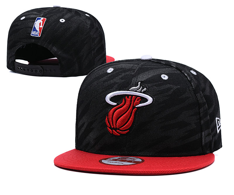 Heat Team Logo Black Adjustable Hat LH