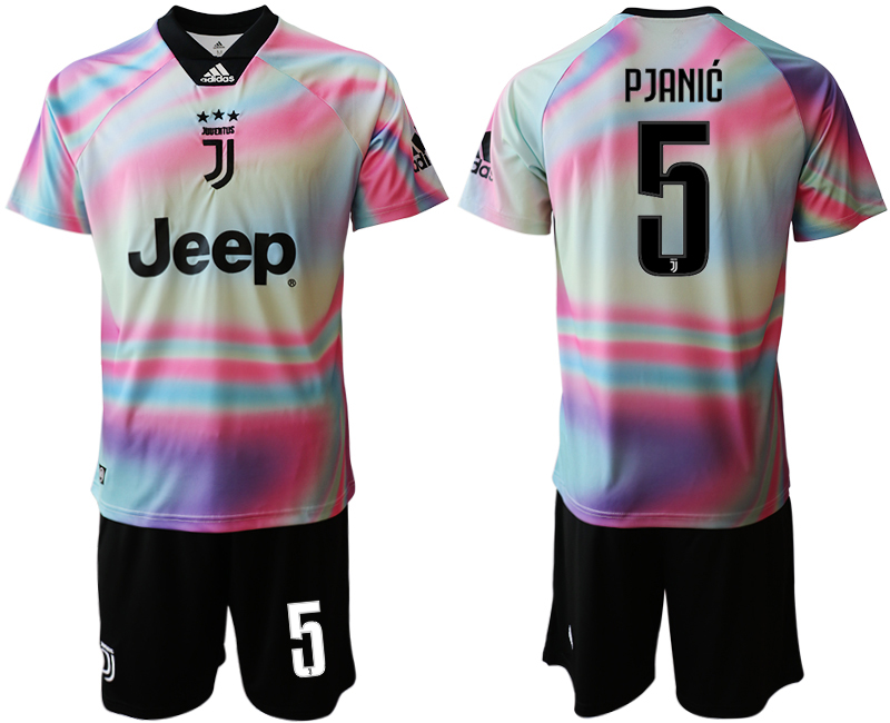 2018-19 Juventus 5 PJANIC Maglia EA SPORTS Soccer Jersey