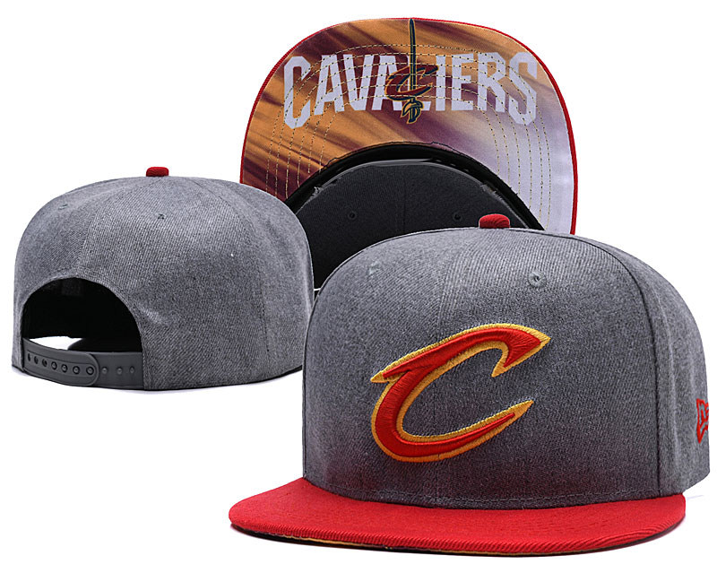 Cleveland Cavaliers Gray Adjustable Hat LH