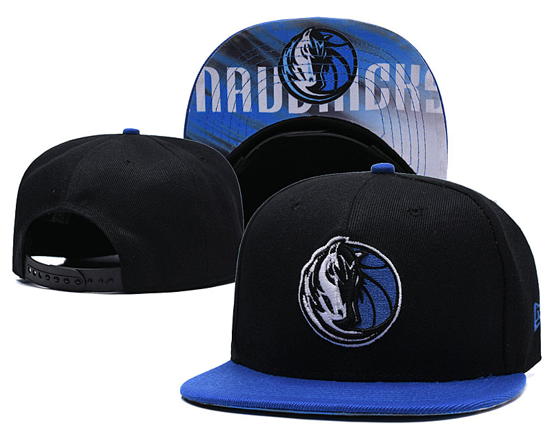 Dallas Mavericks Black Adjustable Hat LH