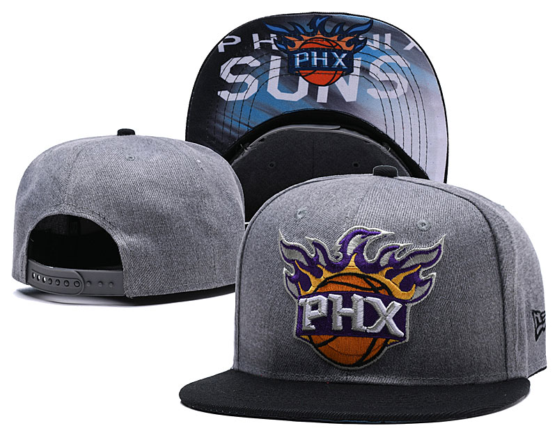 Phoenix Suns Gray Adjustable Hat LH