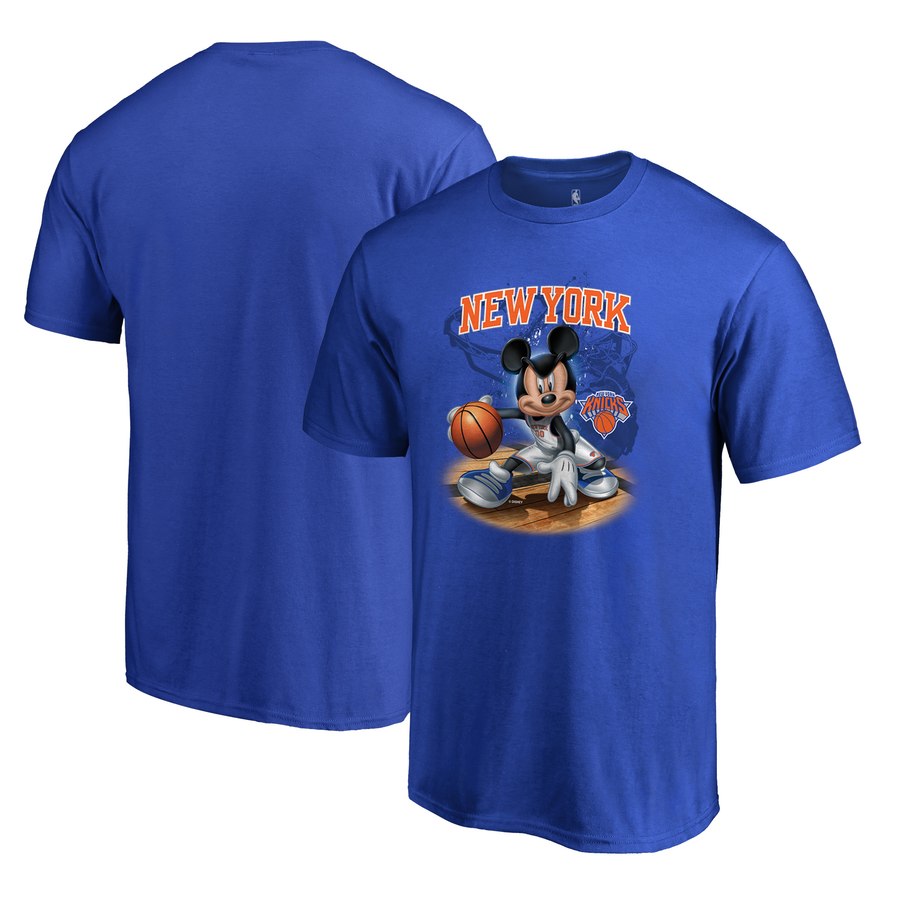 New York Knicks Fanatics Branded Disney NBA All-Star T-Shirt Blue