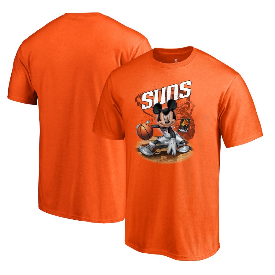Phoenix Suns Fanatics Branded Disney NBA All-Star T-Shirt Orange