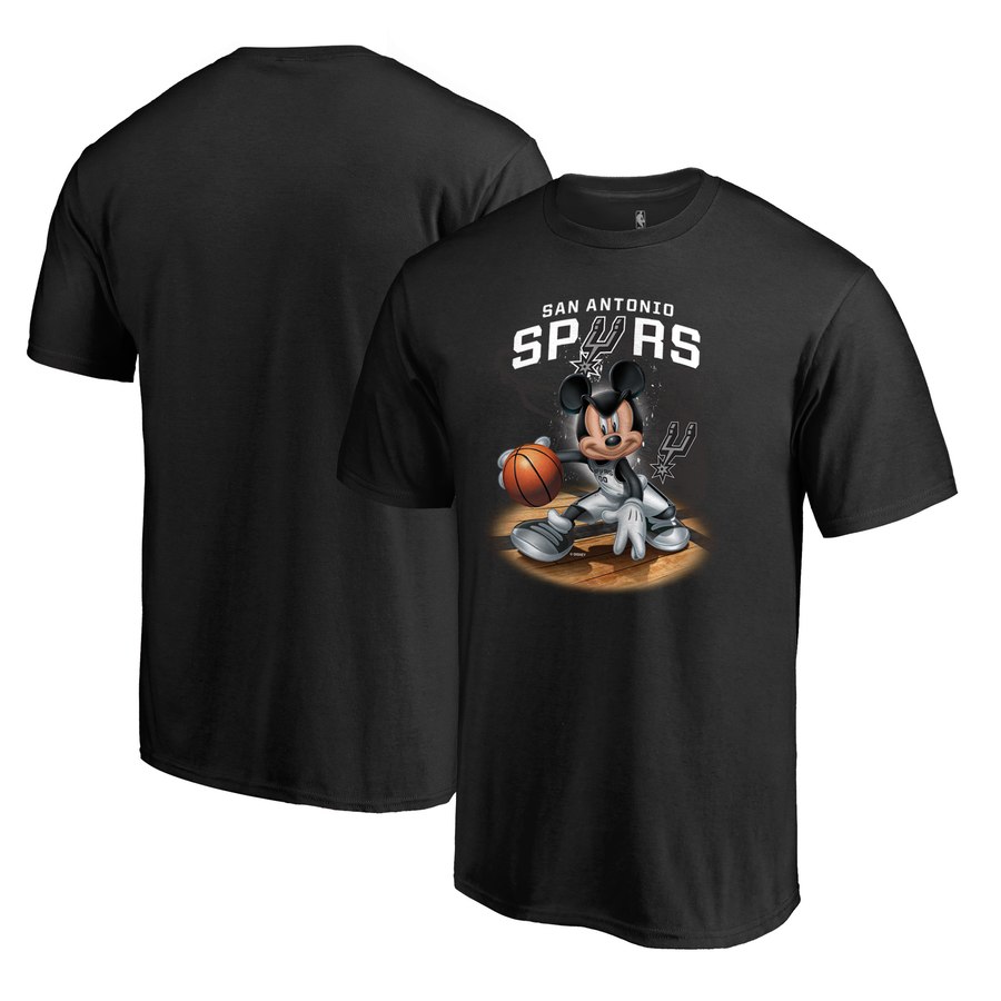 San Antonio Spurs Fanatics Branded Disney NBA All-Star T-Shirt Black