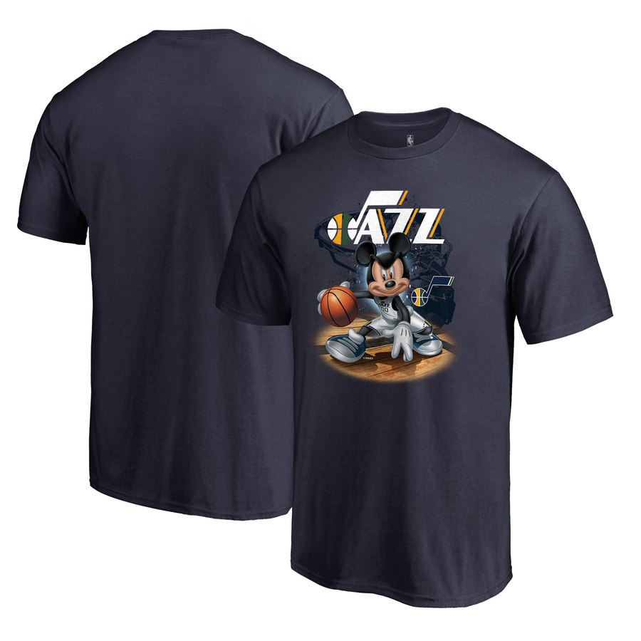 Utah Jazz Fanatics Branded Disney NBA All-Star T-Shirt Navy