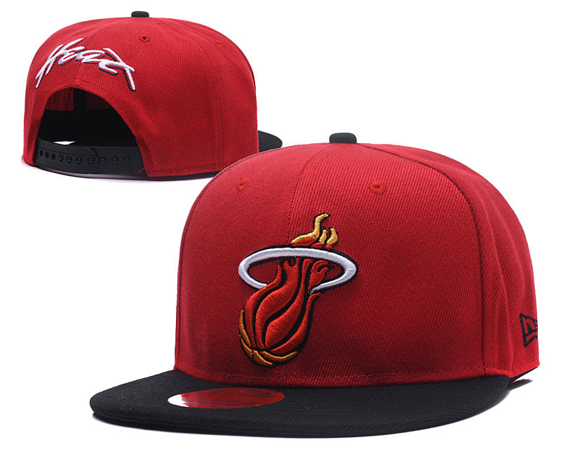 Heat Team Logo Red Adjustable Hat LH