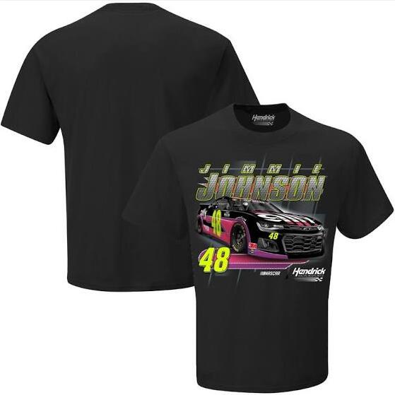 Men's Jimmie Johnson Black Hendrick Motorsports Team Collection Power T-Shirt
