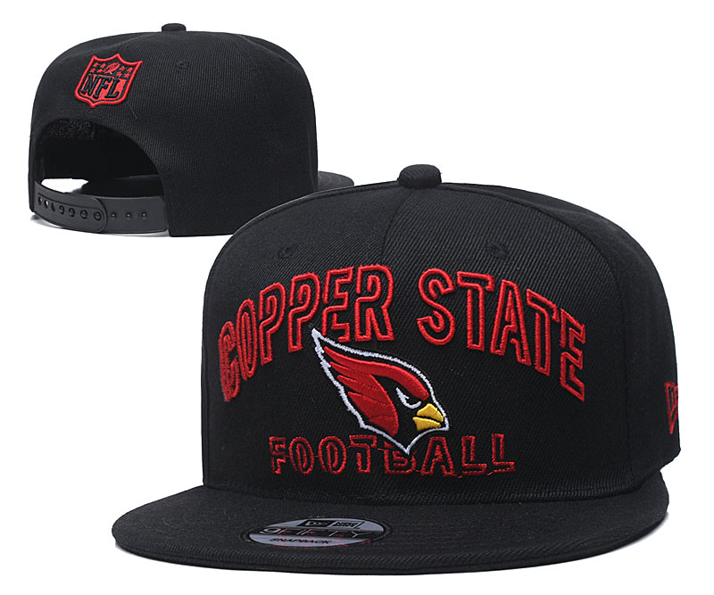 Cardinals Team Logo Black Adjustable Hat YD