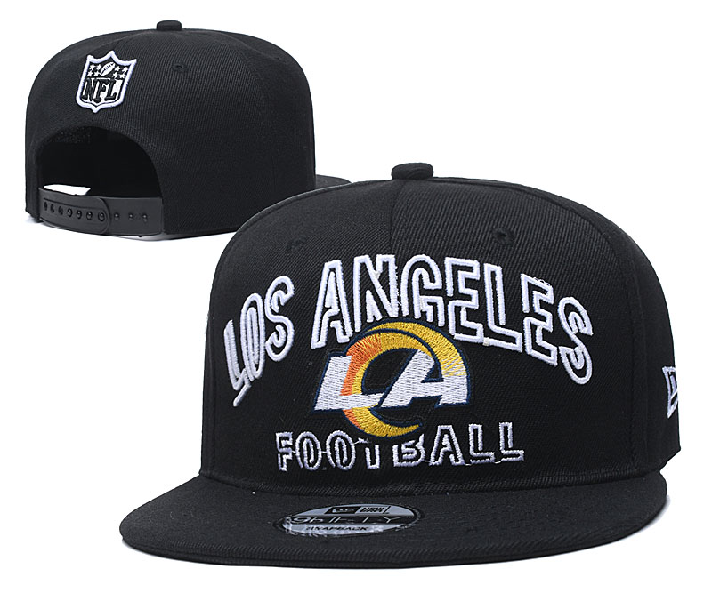 Chargers Team Logo Black Adjustable Hat YD