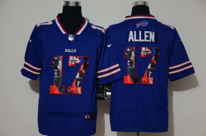 Nike Bills 17 Josh Allen Royal Vapor Untouchable Limited Jersey