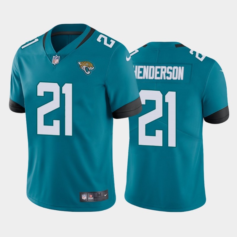 Nike Jaguars 21 C.J. Henderson Teal Youth 2020 NFL Draft First Round Pick Vapor Untouchable Limited Jersey