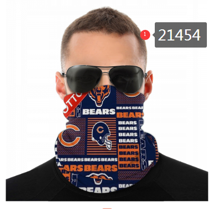 Facemask Half Face Chicago Bears Logo Mark 21454