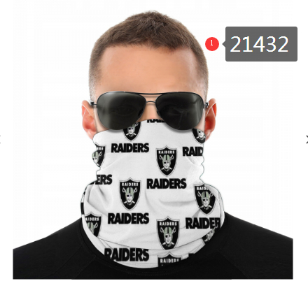 Facemask Half Face Las Vegas Raiders Logo Mark 21432