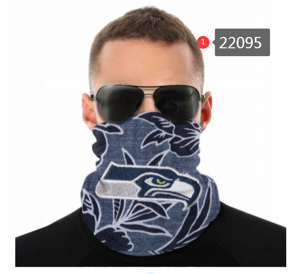 Facemask Half Face Seattle Seahawks Logo Mark 22095