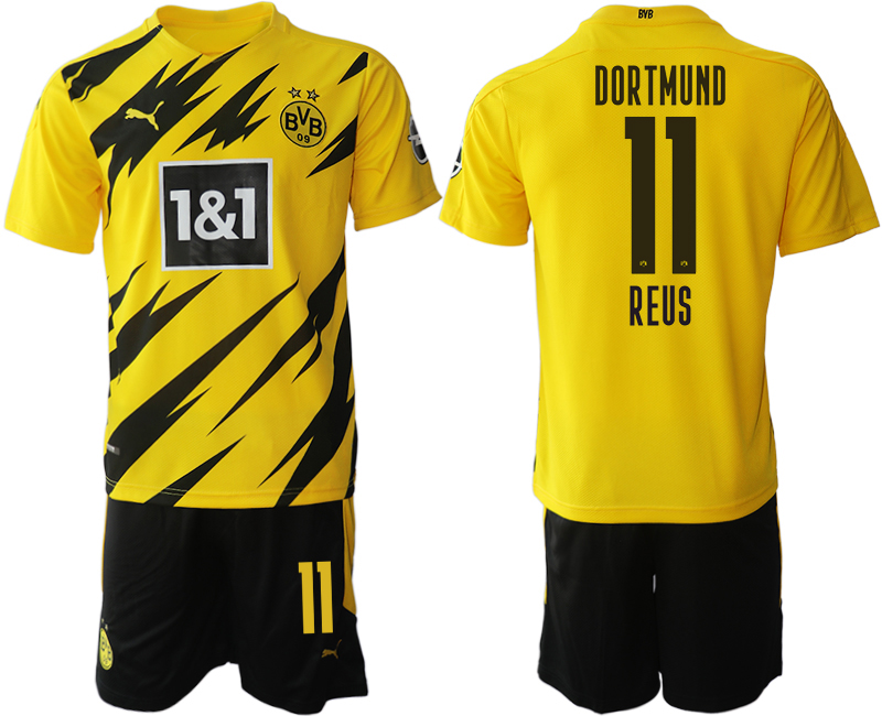 2020-21 Dortmund 11 REUS Home Soccer Jersey