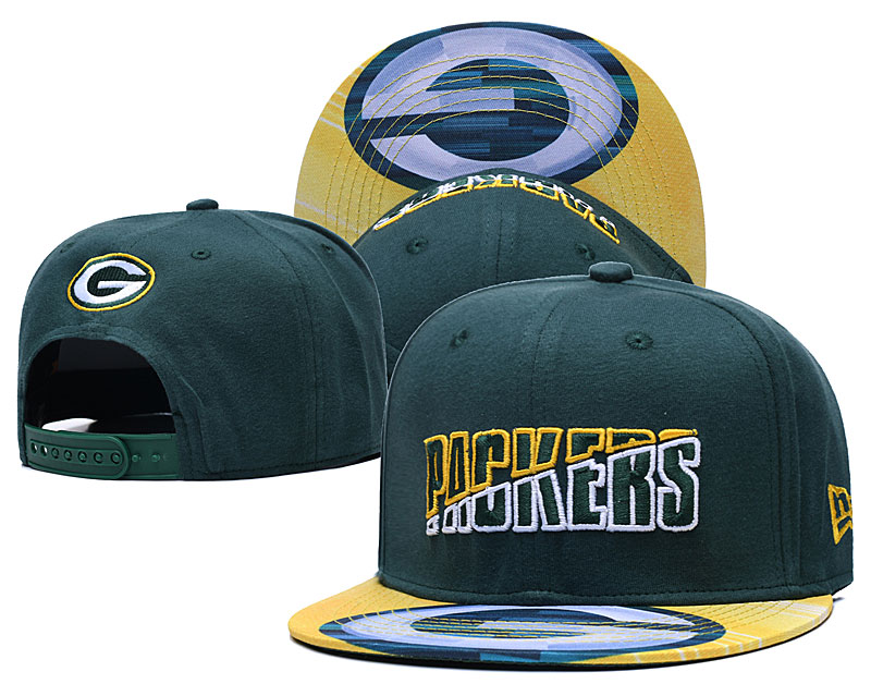 Packers Team Logo Green 2020 NFL Summer Sideline Adjustable Hat YD