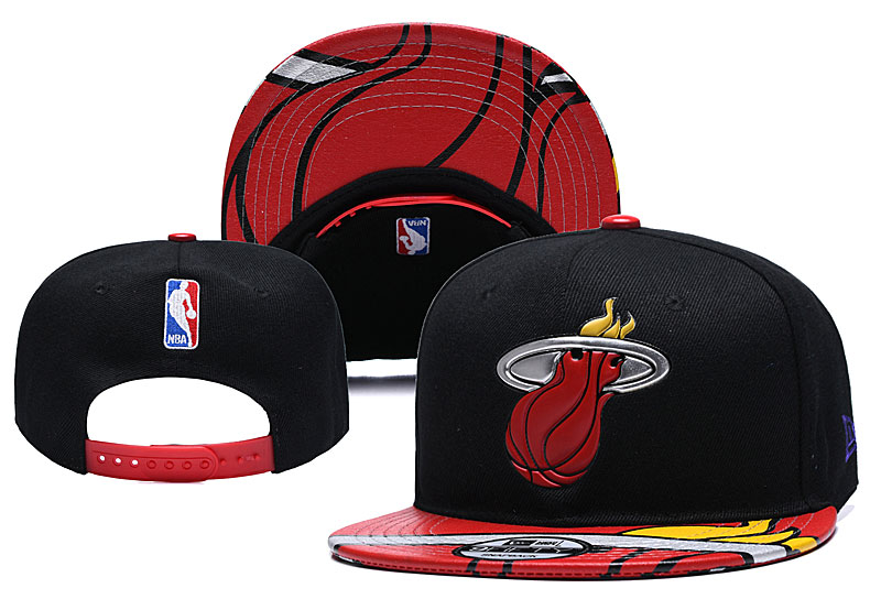 Heat Team Logo Black Adjustable Hat YD