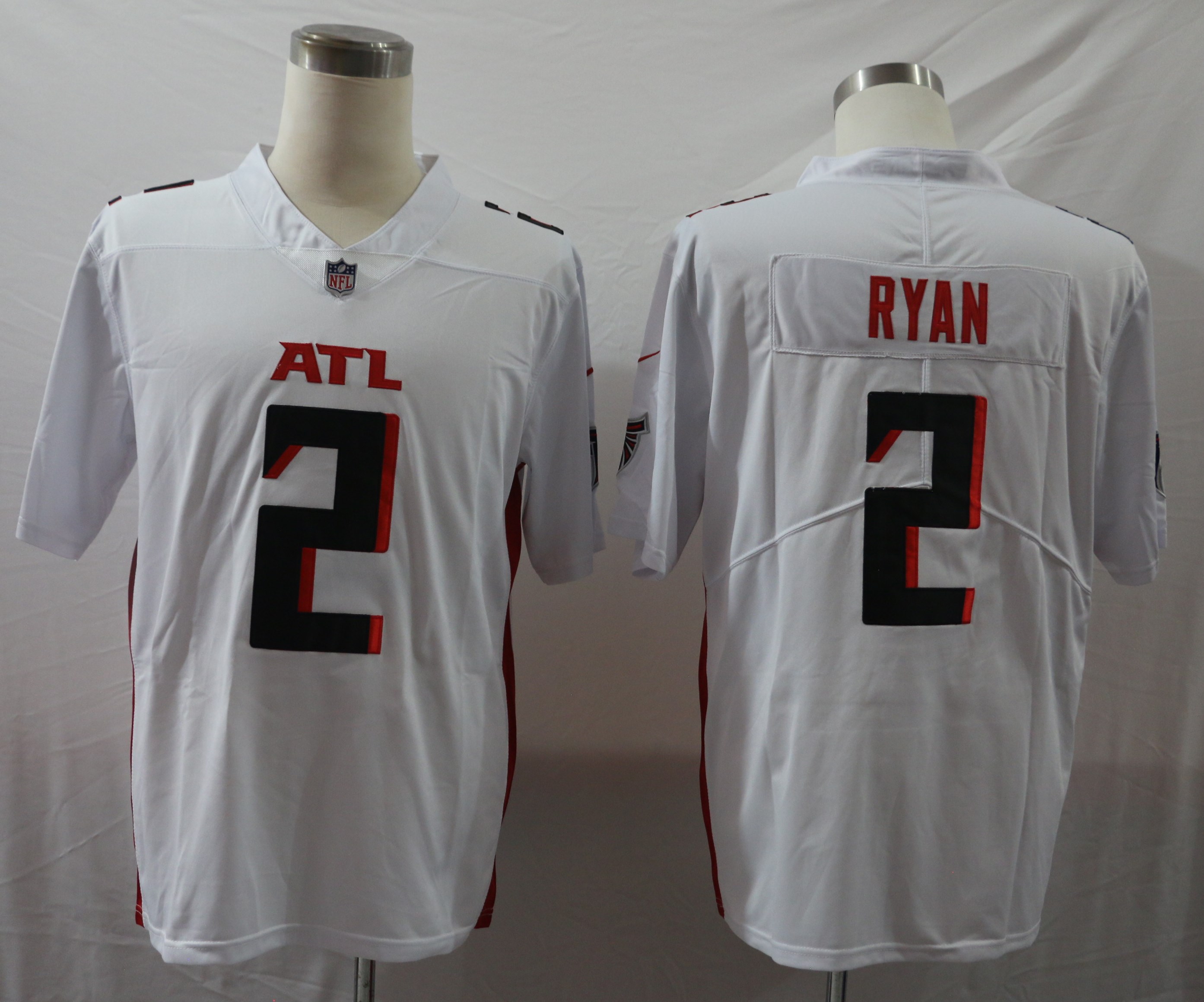 Nike Falcons 2 Matt Ryan White New Vapor Untouchable Limited Jersey