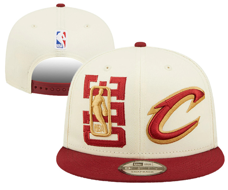 Cavaliers New Era Cream 2022 NBA Draft Adjustable Hat YD