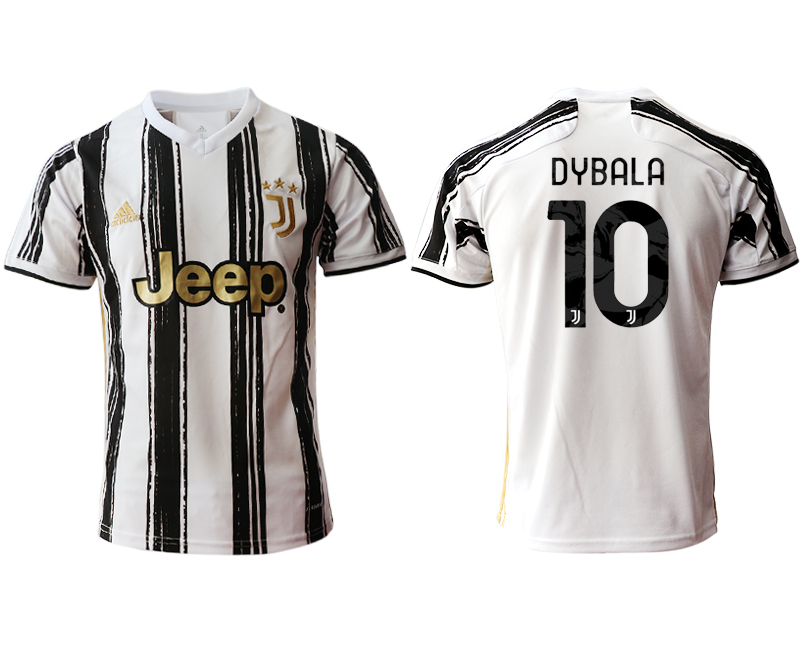 2020-21 Juventus 10 DYBALA Home Thailand Soccer Jersey