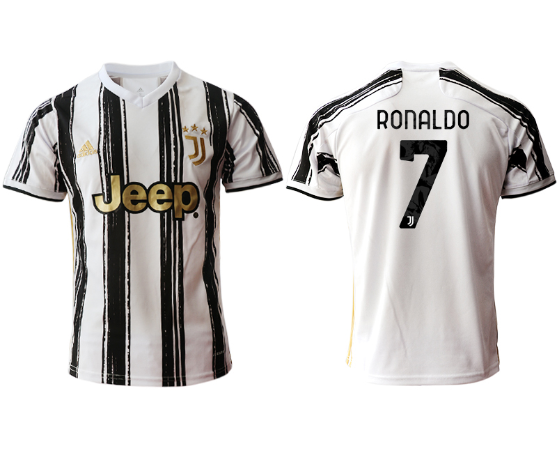 2020-21 Juventus 7 RONALDO Home Thailand Soccer Jersey