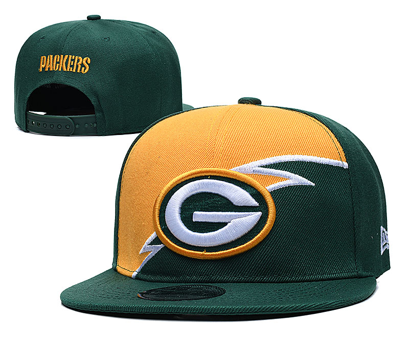 Packers Team Logo Green Yellow Adjustable Hat GS