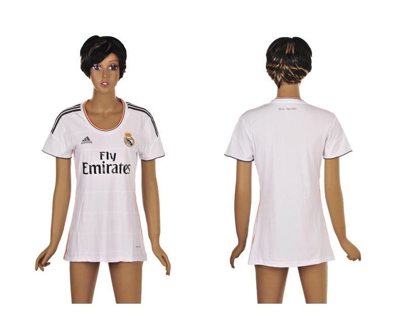 2013-14 Real Madrid Home Women Thailand Jerseys