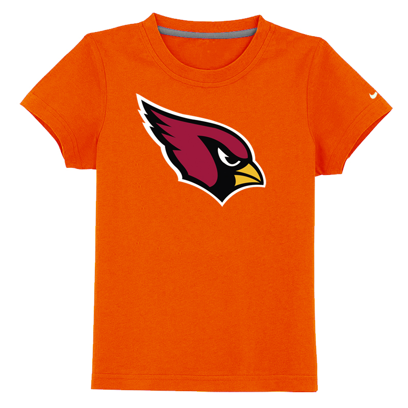 Arizona Cardinals Sideline Legend Authentic Logo Youth T-Shirt Orange
