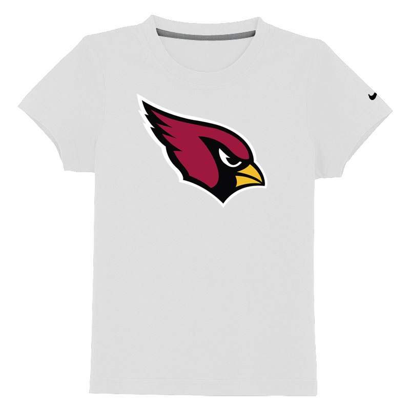 Arizona Cardinals Sideline Legend Authentic Logo Youth T-Shirt White