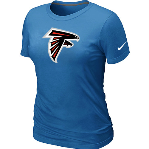 Atlanta Falcons L.blue Women's Logo T-Shirt