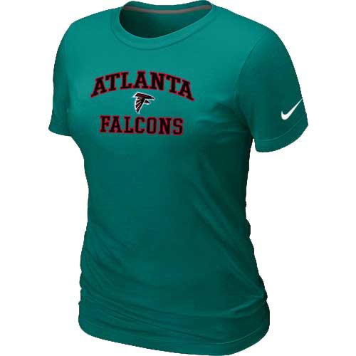 Atlanta Falcons Women's Heart & Soul L.Green T-Shirt