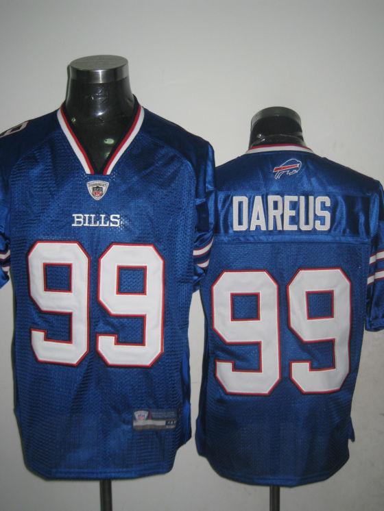 Bills 99 Dareus 2011 Light Blue Jerseys