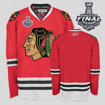Blackhawks Blank Red With 2013 Stanley Cup Finals Jerseys