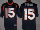 Broncos 15 Tebow Blue Jerseys