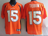 Broncos 15 Tim Tebow Orange Jerseys